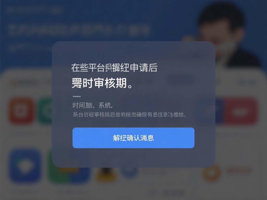 在提交解绑申请后，某些平台会有短暂的审核期。这段时