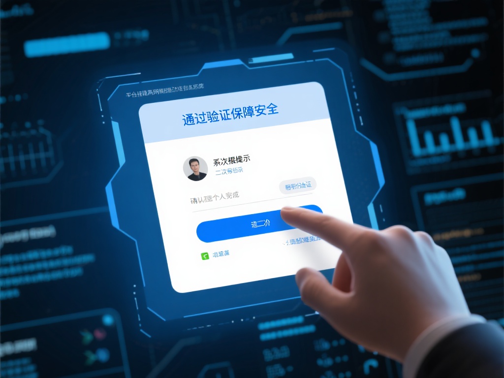 通过验证保障安全性：系统通常还会要求用户根据提示完