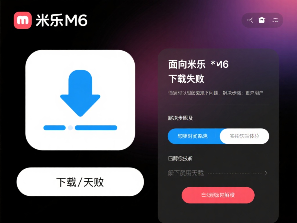 面对米乐m6下载失败的问题时，很多用户感到困惑。软
